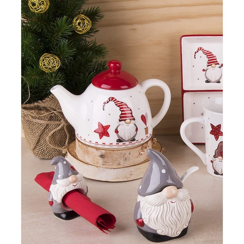 Acquista online Excelsa Gnomo Christmas Sugar / Cheese bowl, Ceramic Excelsa